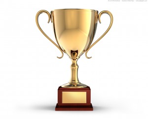 Gold-trophy